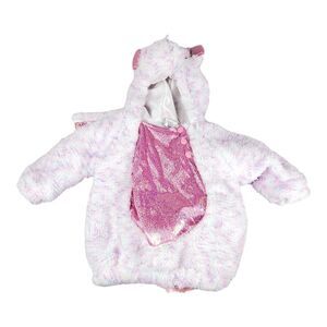 Target Unicorn Halloween Costume 12-18 Months One Piece Pink Hood Play Dress Up